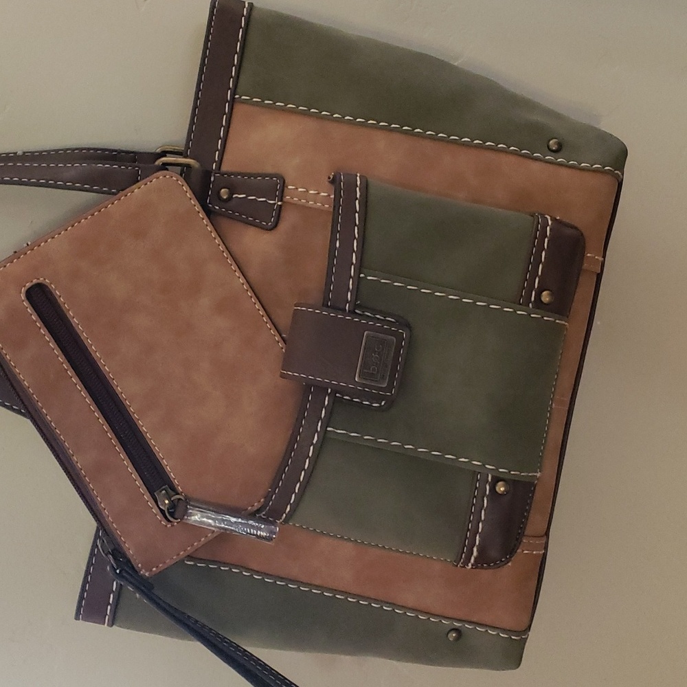 BOC Born Concept Bag with Wristlet Clutch